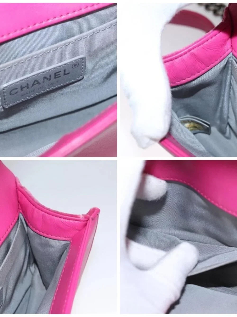 CHANEL brand	chanel color	pink
